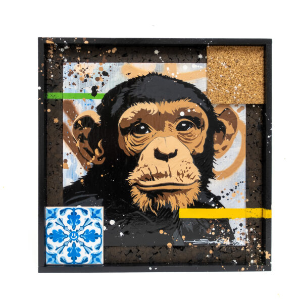 MONKEY MEETS THE STREET Artist Proof